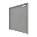 Office Metal Exterior Outdoor Entrance 35mm Fire Rated Garage Doors